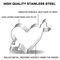 5 Pieces Valentine's Day Heart Cookie Cutter Set - Valentine Cookie Cutters - Heart, Lips, Heart with Arrow, Double Heart